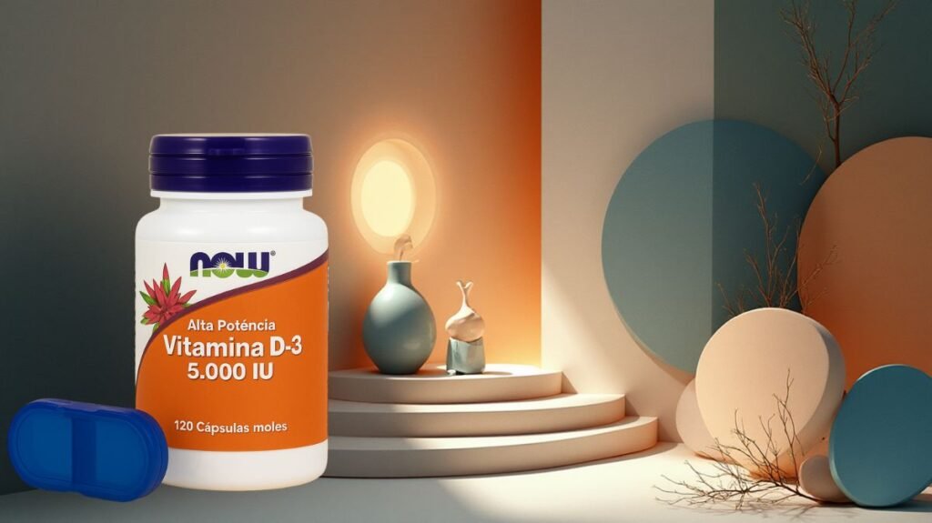 Vitamina D3 Now Foods 120 Softgels 